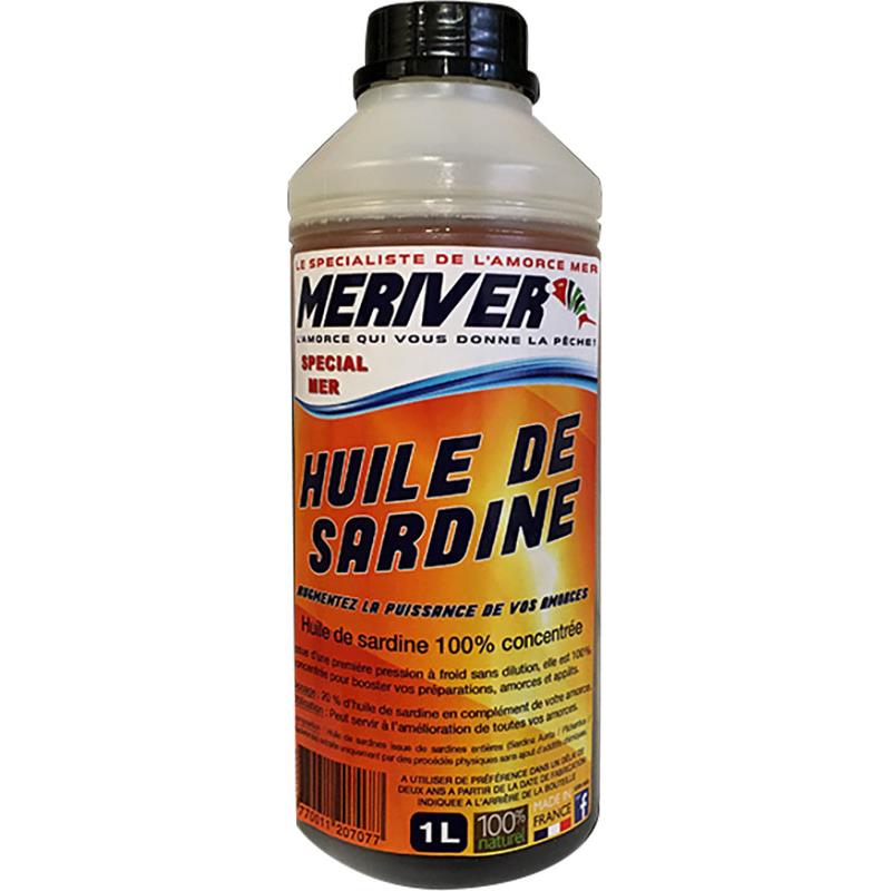 Huile De Sardine Meriver 100% Concentre