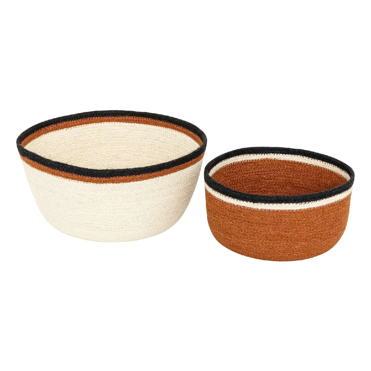 Atmosphera, Createur D'Interieur ATMOSPHERA Ensemble de paniers jute AUTOMNE