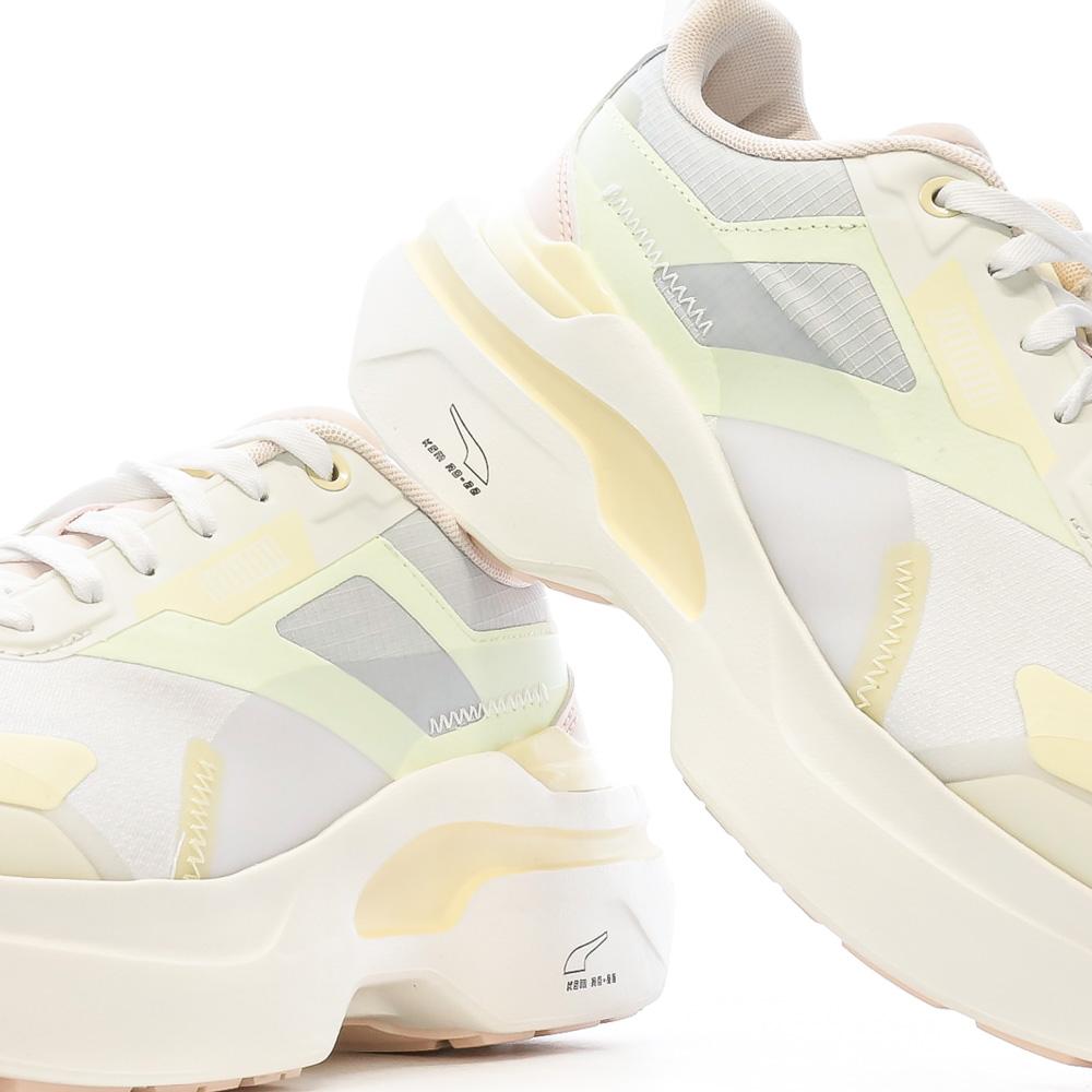 Puma Baskets Rose/Orange/Vert Femme Puma Kosmo Rider