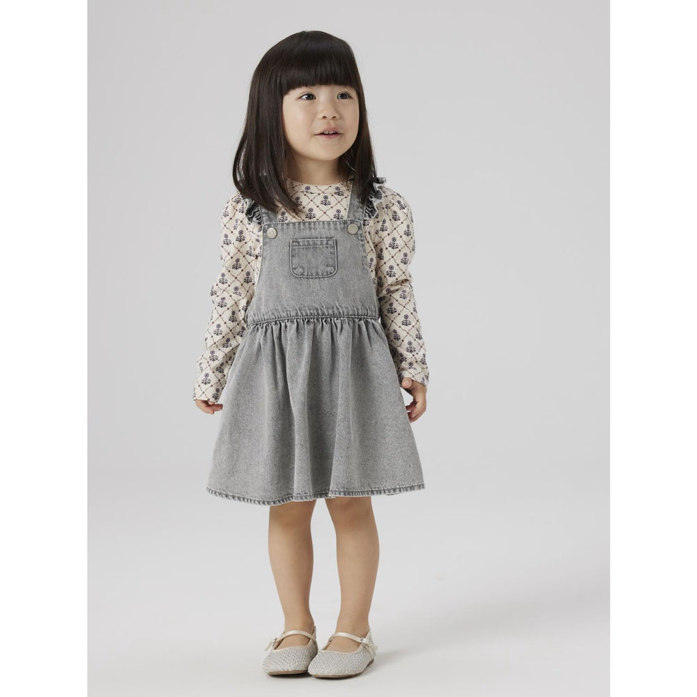 Køb Name It Light Grey Denim Nmfalli Dnm Spencer 3005-Ov Lnoos