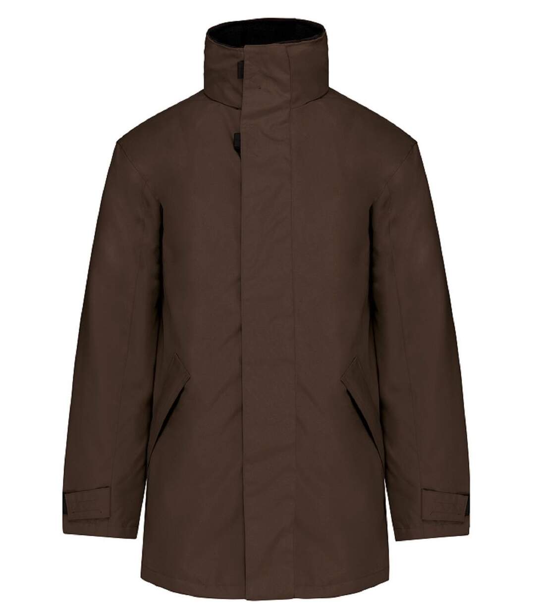 Parka Homme doublure matelassée - K677 - marron chocolat