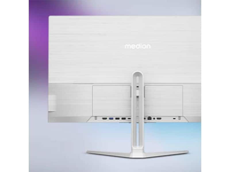 Medion AIO AKOYA E27419 (i7-13620H, 16 GB, 1 TB) Eleganter All-in-One-PC mit schlankem Aluminiumgehäuse und besonders dünnem Bildschirmrand