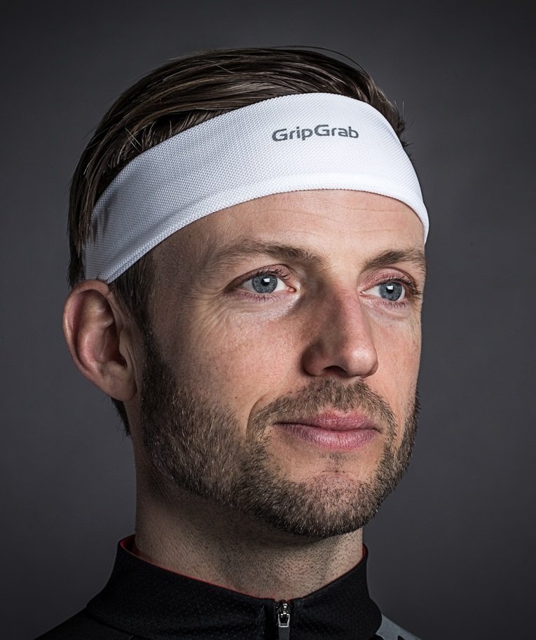 GripGrab Summer Sweatband hvid