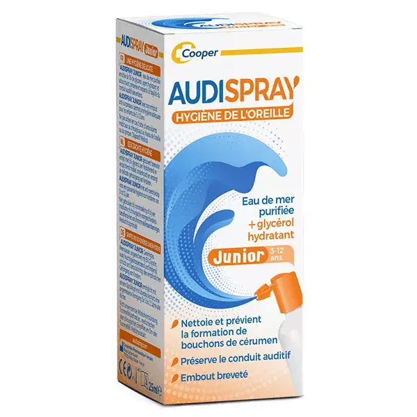 Spray auricular Audispray Junior para higiene auricular 25ml