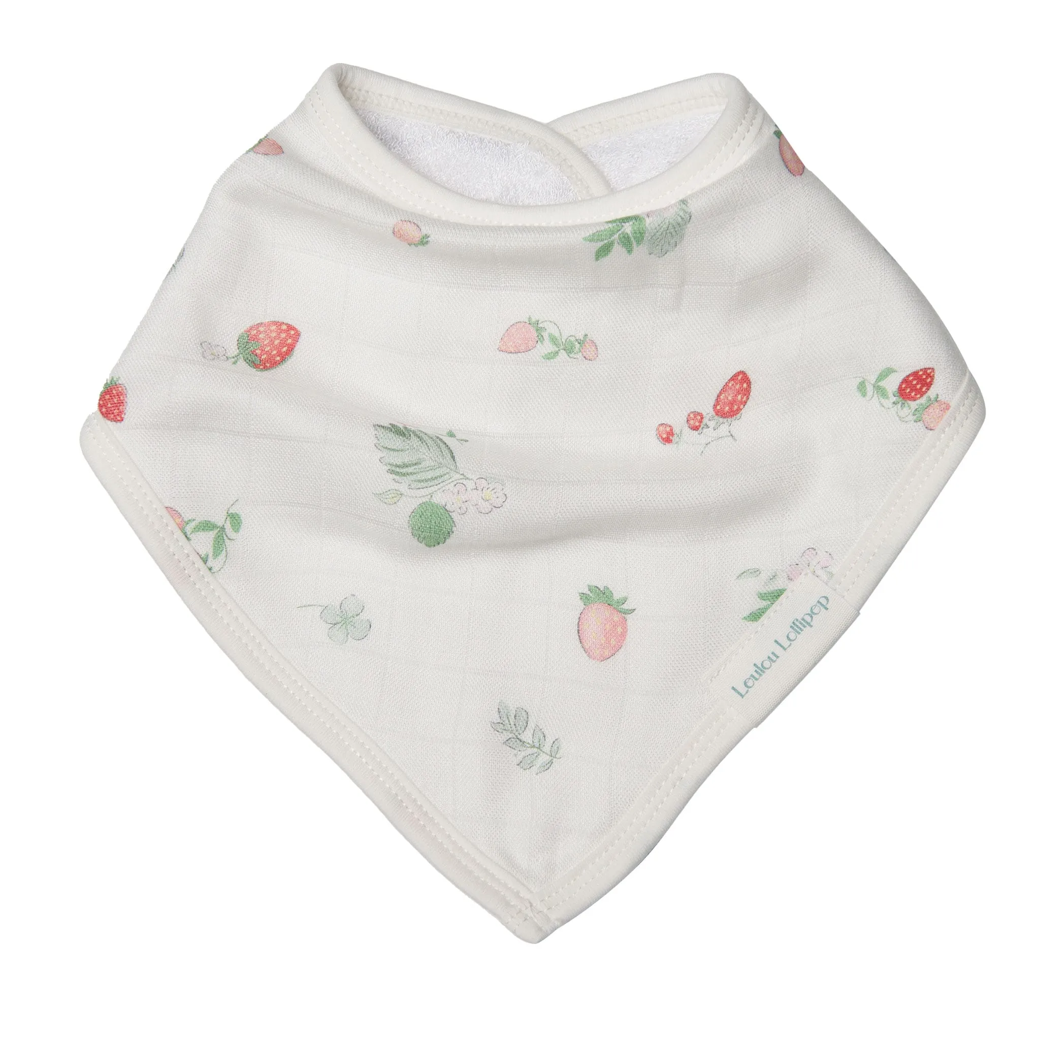 Loulou Lollipop Bavoirs Bandana Mousseline Paquet de 2 -  Lapins