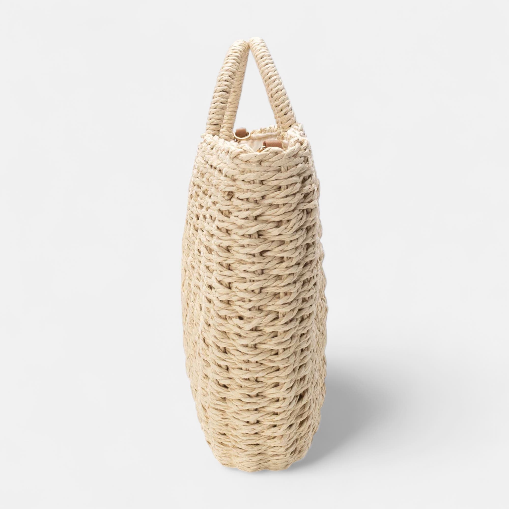 Sac bandoulière beige