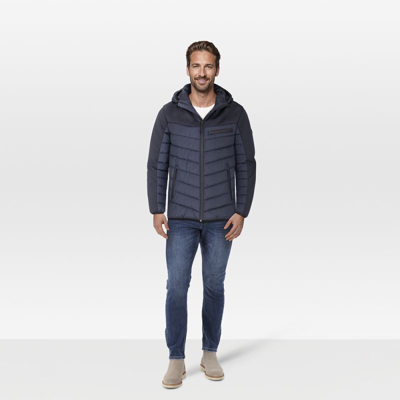 Veleste Locky - Jas - Blauw - 2XL