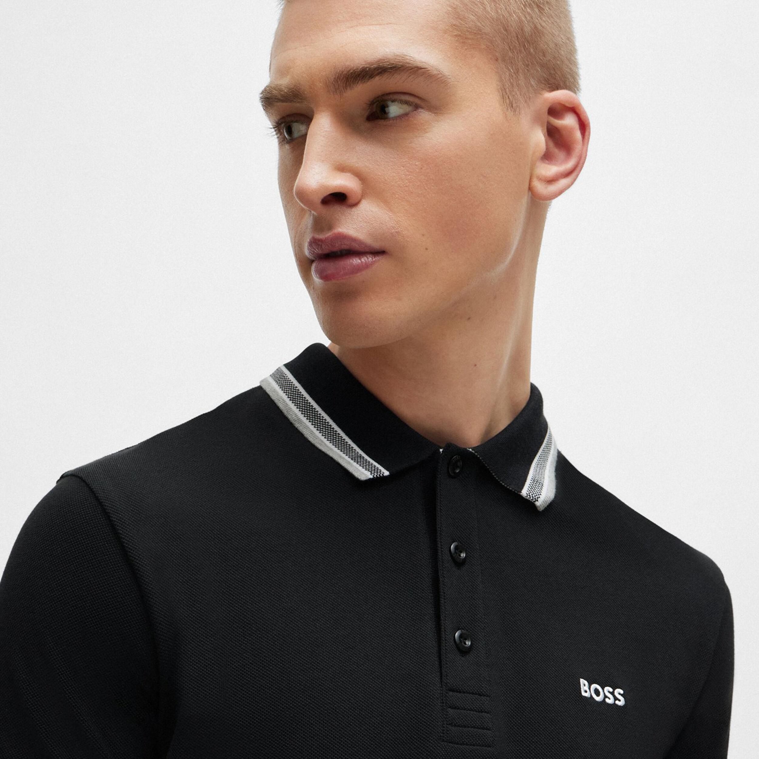 BOSS Paddy Polo Hommes - Noir