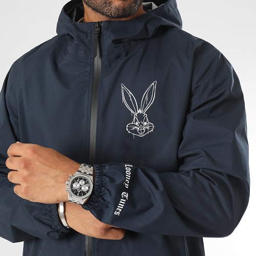 Coupe-Vent Capuche Angry Bugs Bunny Bleu Marine