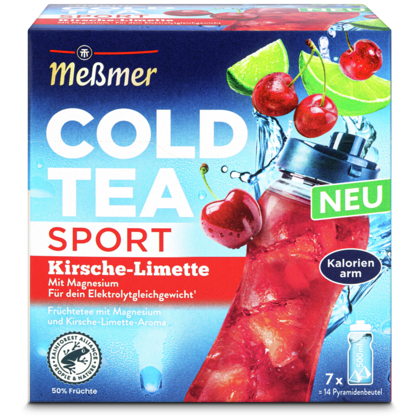 Meßmer ColdTea Sport Cherry Lime 14 Portionen