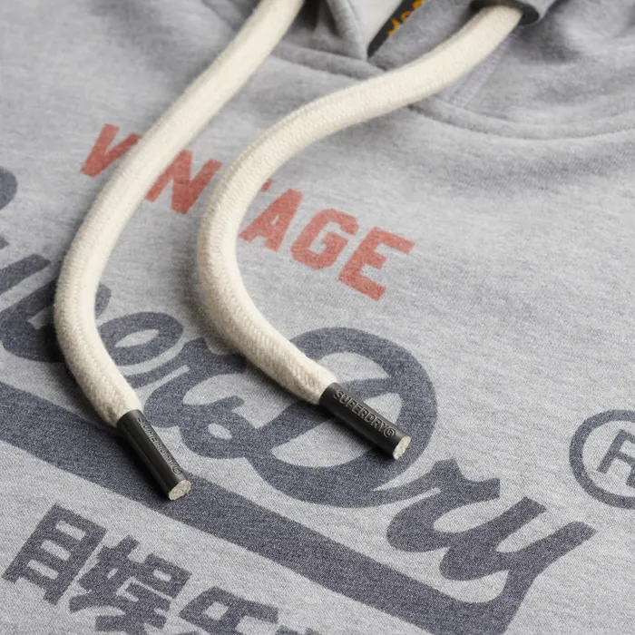 Superdry Vintage Logo Heritage Relaxed Hoodie Heren