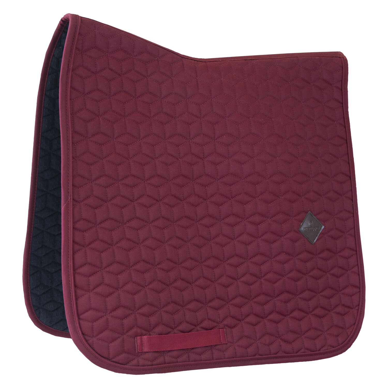 KENTUCKY Schabracke Basic - bordeaux - Warmblut/Dressur
