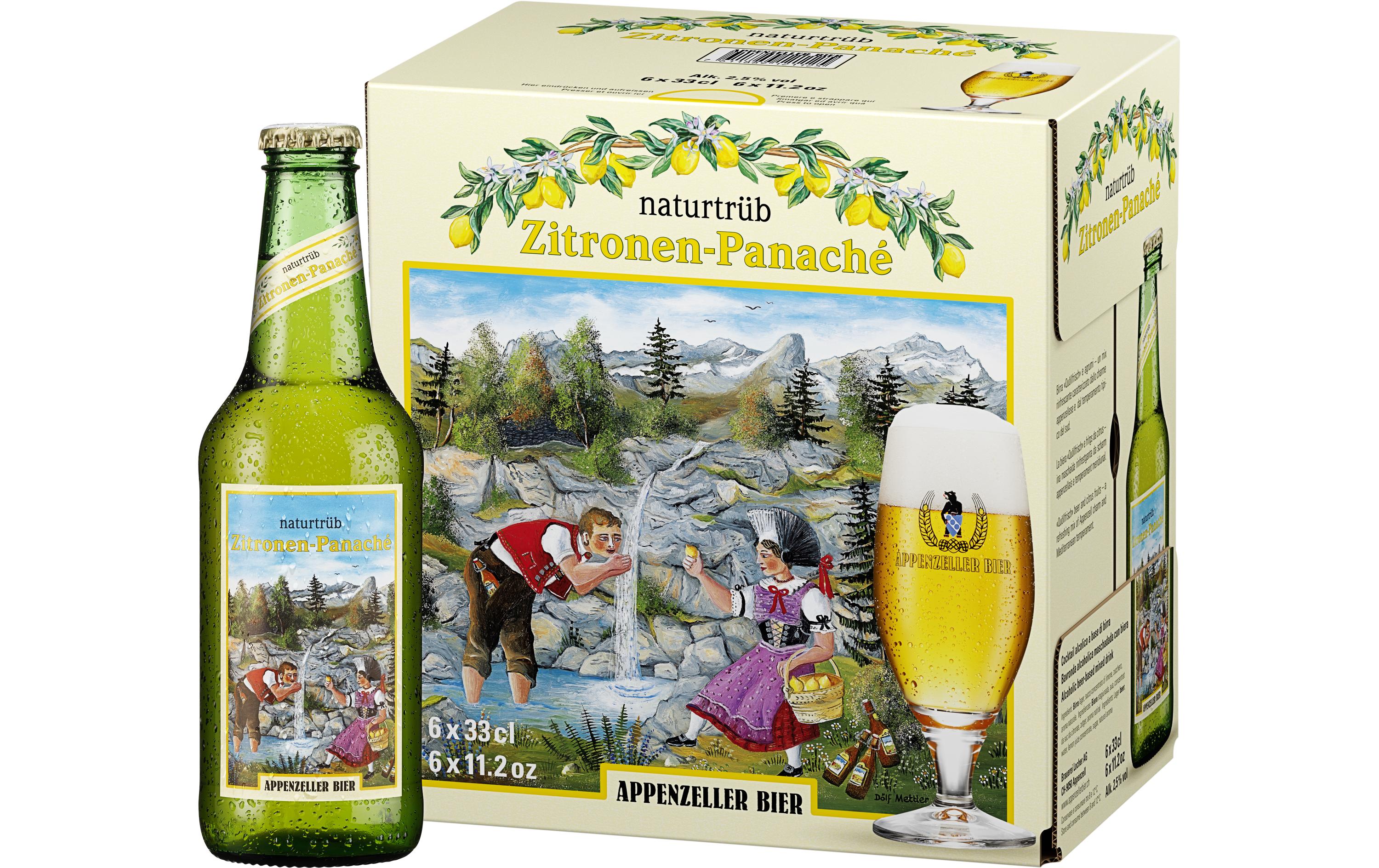 Bier Zitronen Panaché 6 x 0.33 lPanaché