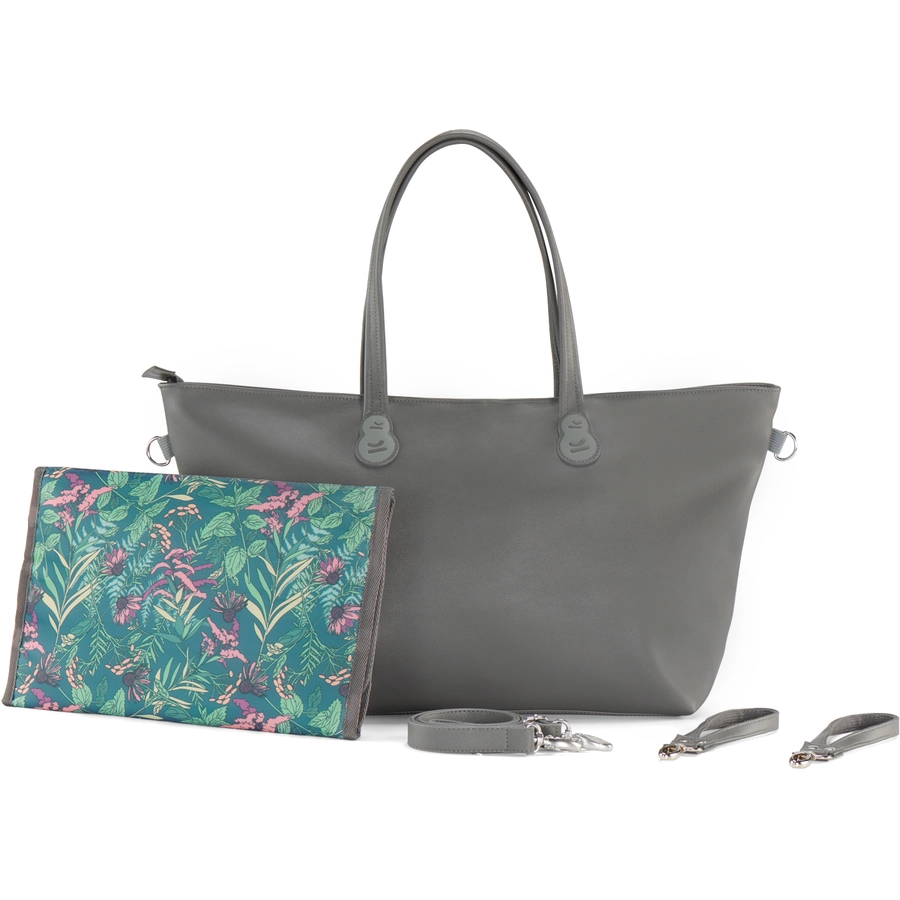 Kinderkraft Kinderwagentasche TREASUREBAG dunkelgraunature vibes