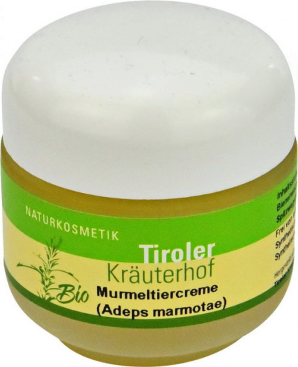 Tiroler Kräuterhof  Murmeltiercreme, 30 ml
