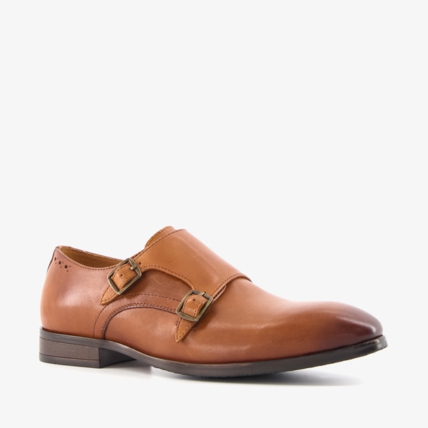 Van Beers leren heren gespschoenen