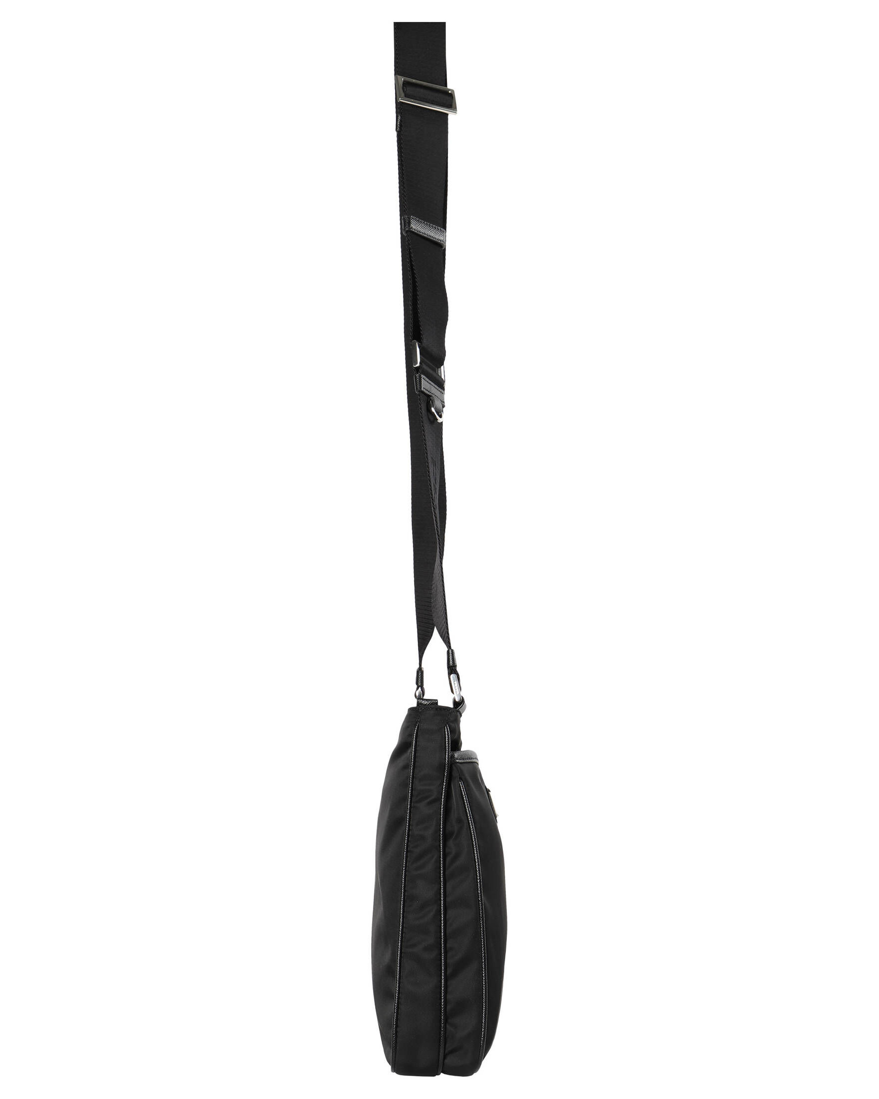 Prada| Umhängetasche RE-NYLON SAFFIANO LEATHER STRAP SHOULDER BAG