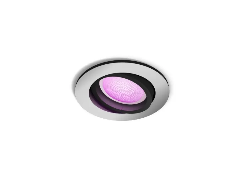 Philips Hue White Color Ambiance Centura Indbygningsspot Rund Aluminium - BT