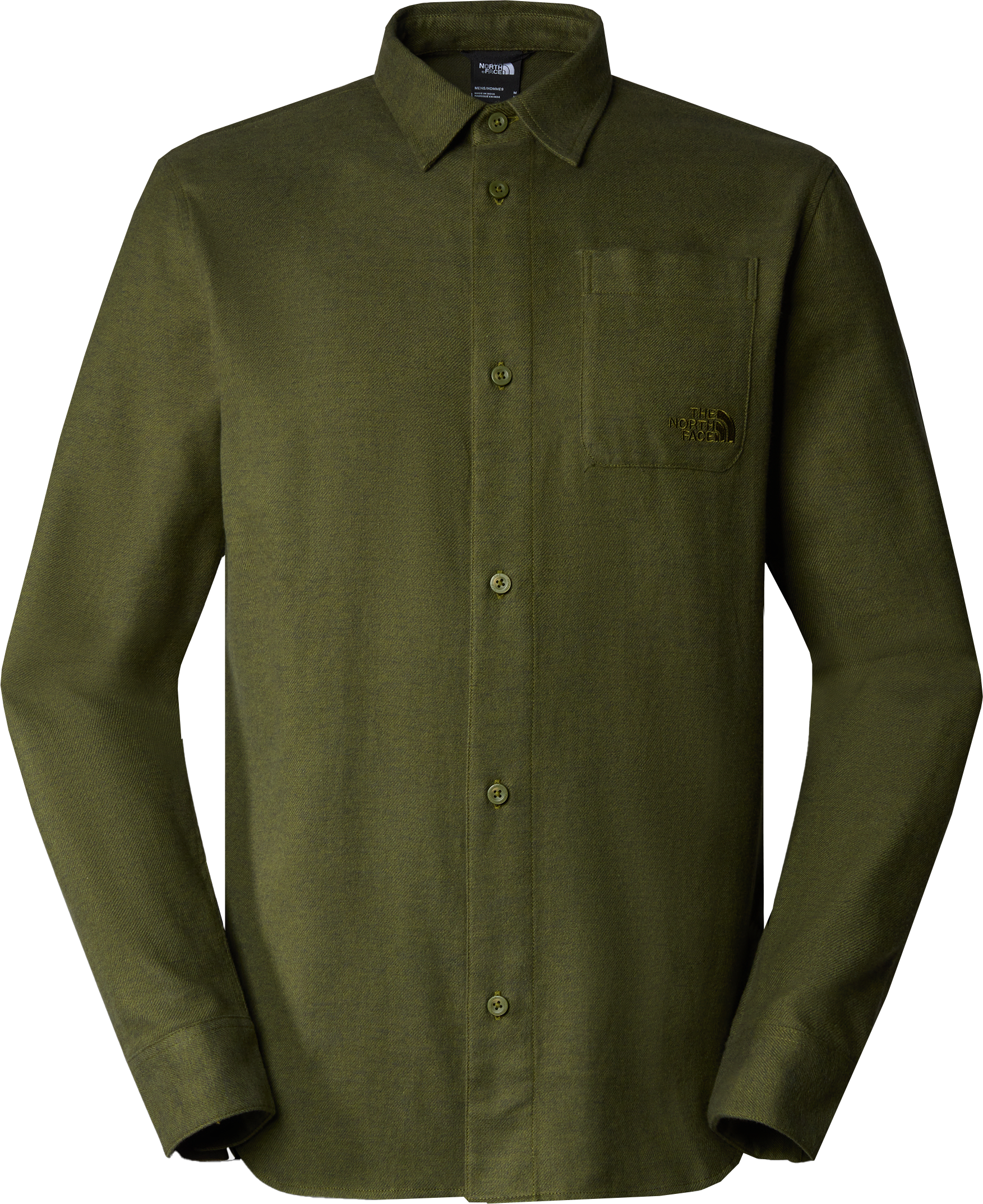 The North Face Lightweight Flannel T-Shirt Grün