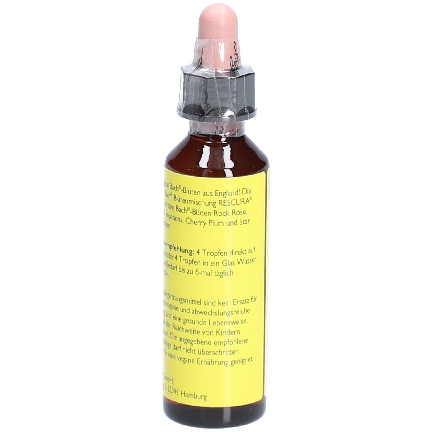 BACHBLÜTEN Original Rescura Tropfen alkoholfrei Orange Mango