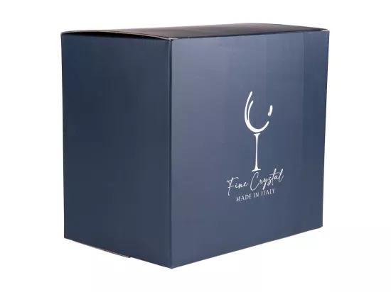 Coffret de 6 flûtes Divina violet 15 cl