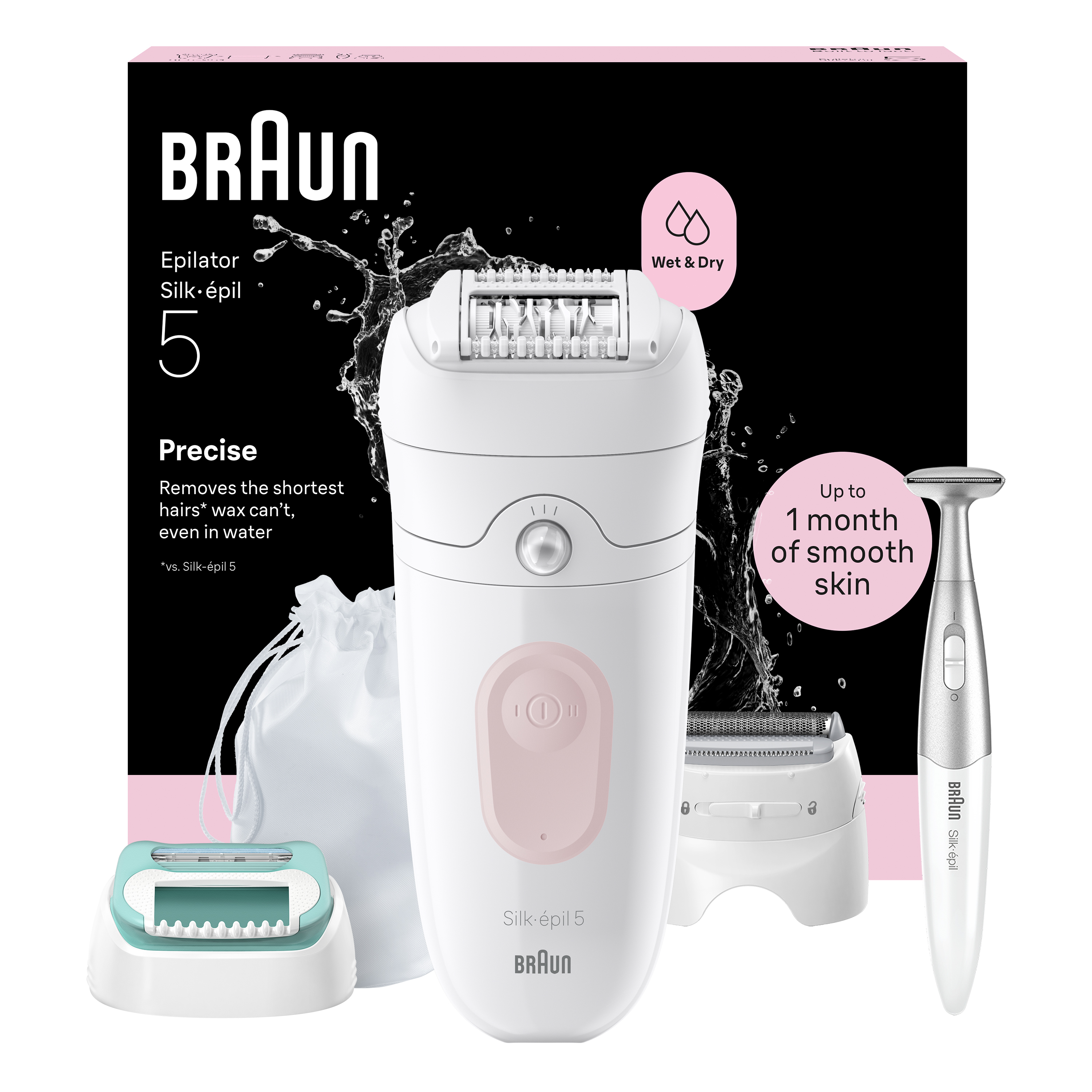 Braun Silk·épil 5 5-251 epilator Wet & Dry