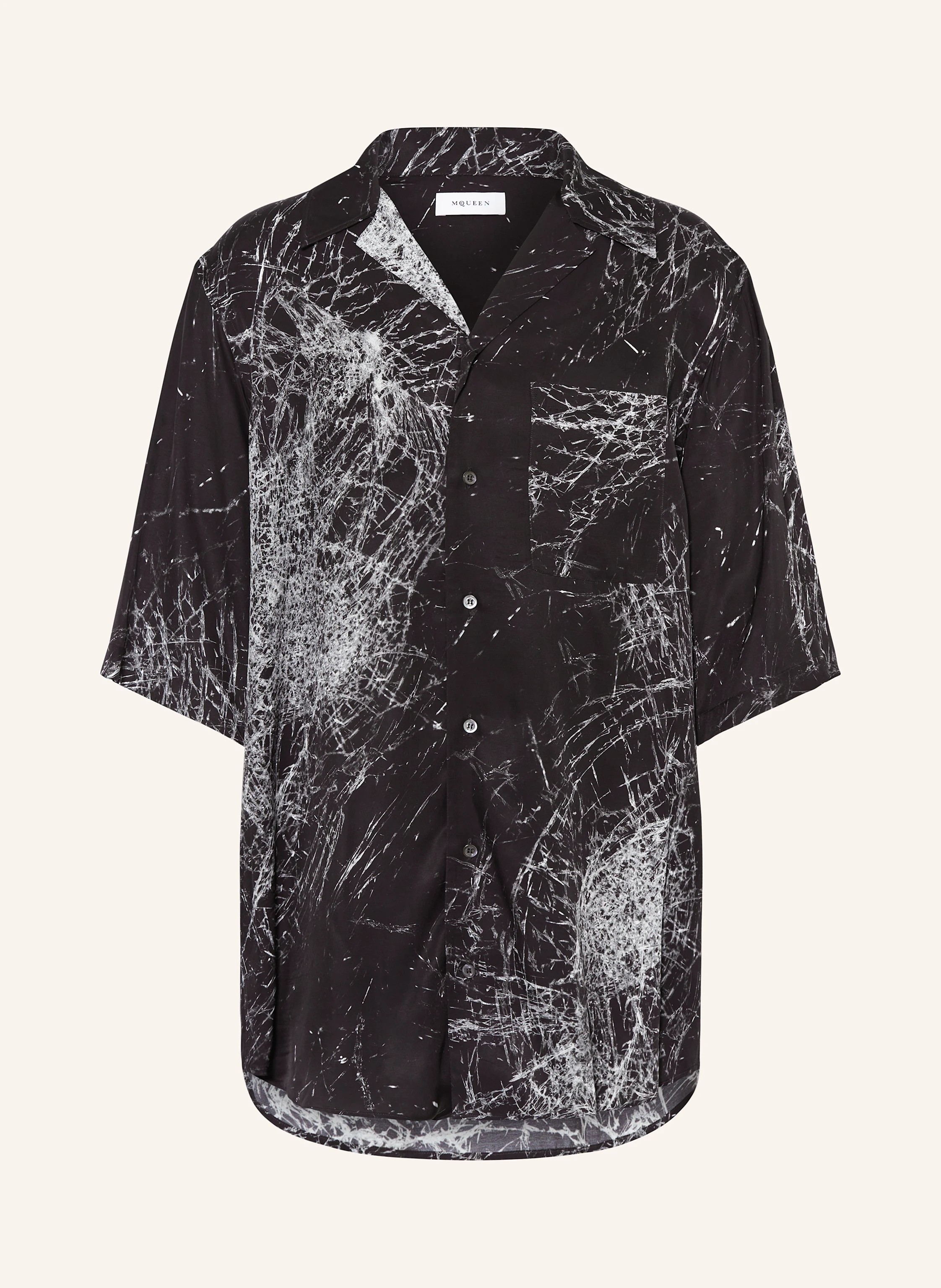 Alexander McQUEEN Kurzarm-Hemd Comfort Fit