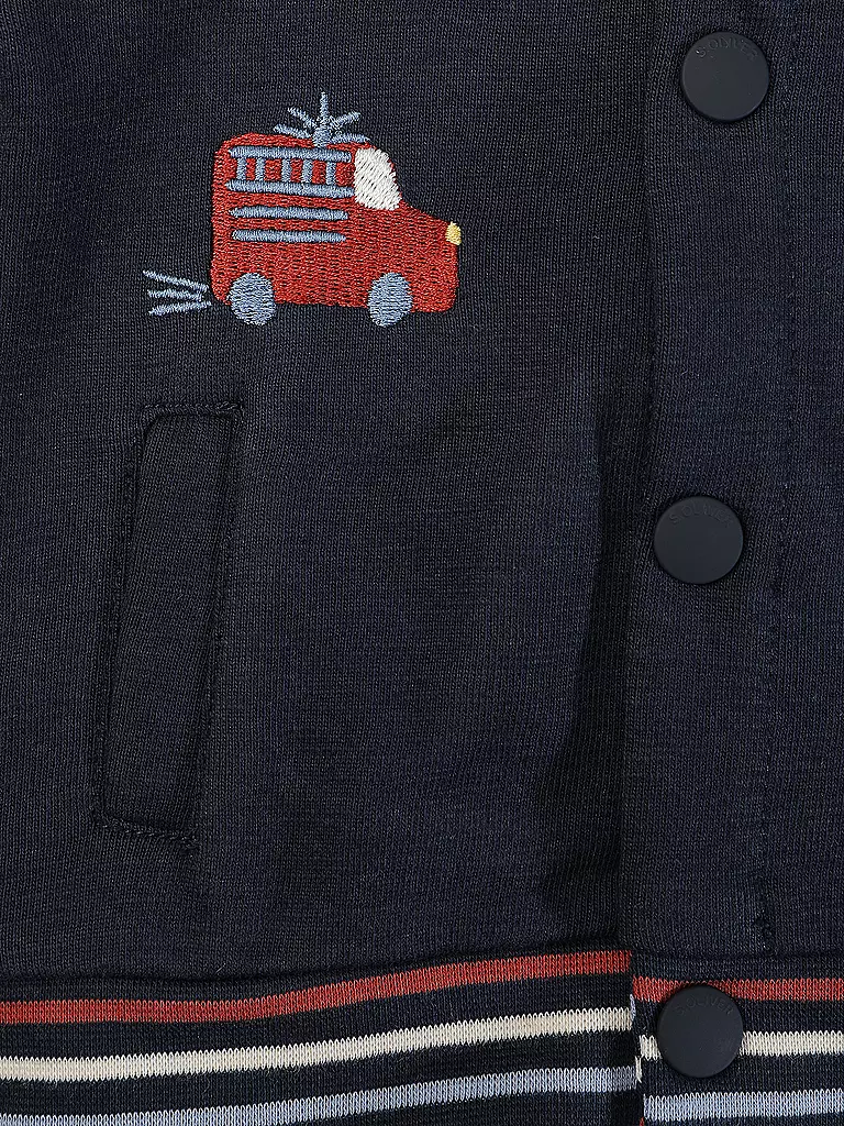 S.OLIVER Baby Sweatjacke dunkelblau