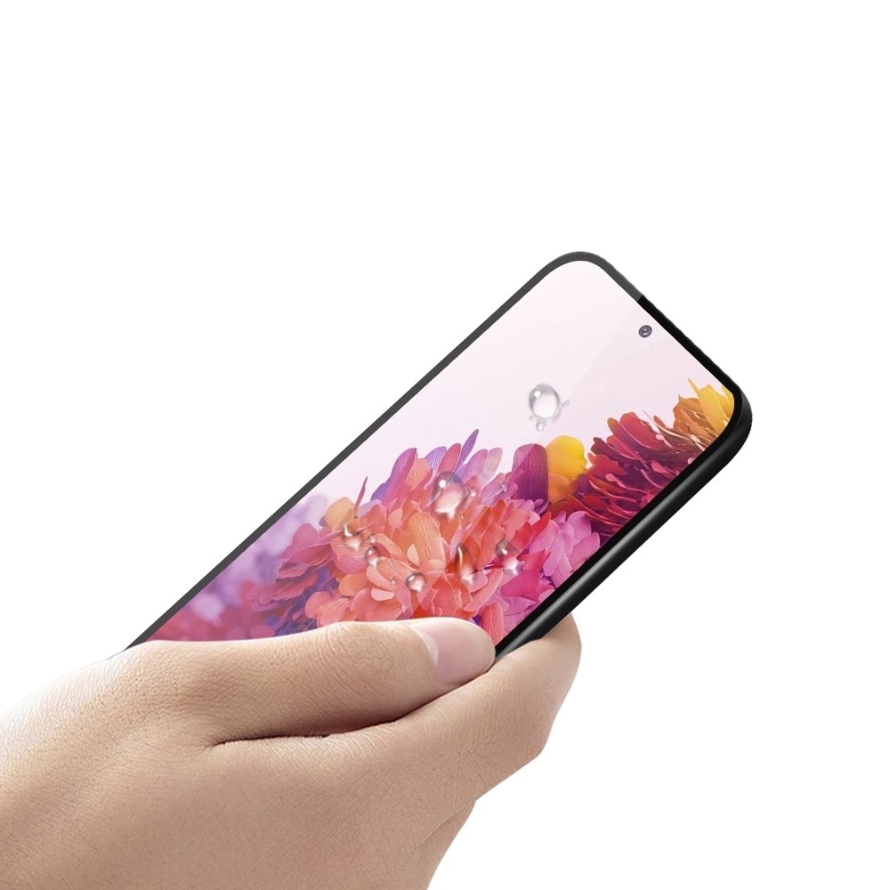 Samsung Galaxy S20 FE / S20 FE 5G Full-Screen Vollbild Glas Display mit Rahmen - Schwarz