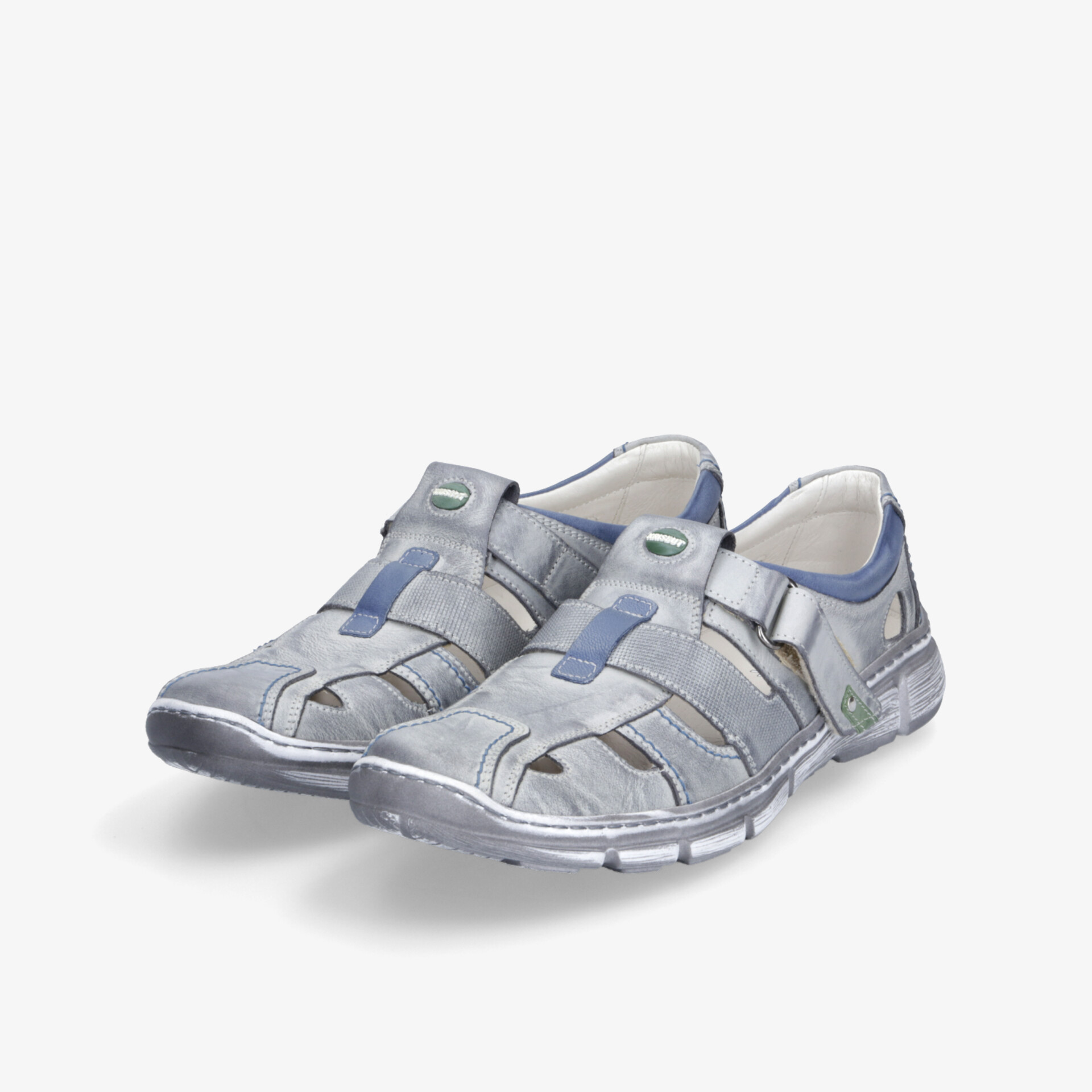 KRISBUT Herren Sandalen weiß - Bequeme Sommerschuhe | reno.de