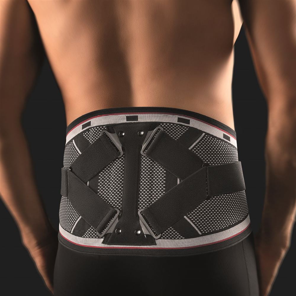 BORT select Stabilo Rückenbandage<br>1 Stück, Gr7, mit Pelotte schwarz