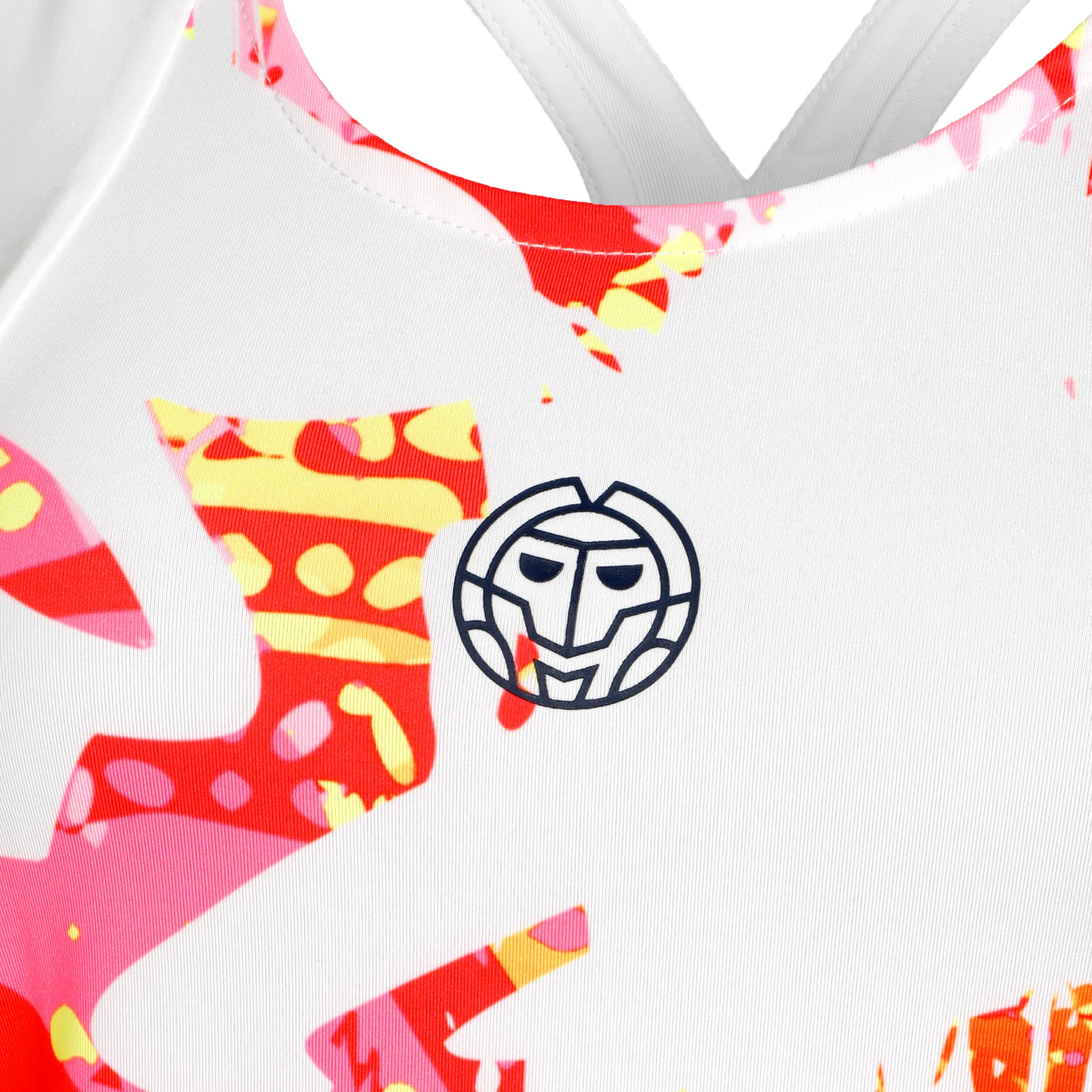 BIDI BADU Wild Arts Débardeur Tank Top Femmes - Blanc , Multicouleur