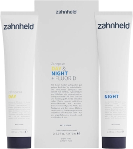Zahnheld Zahnpasta Day & Night + Fluorid, 2 x 75 ml