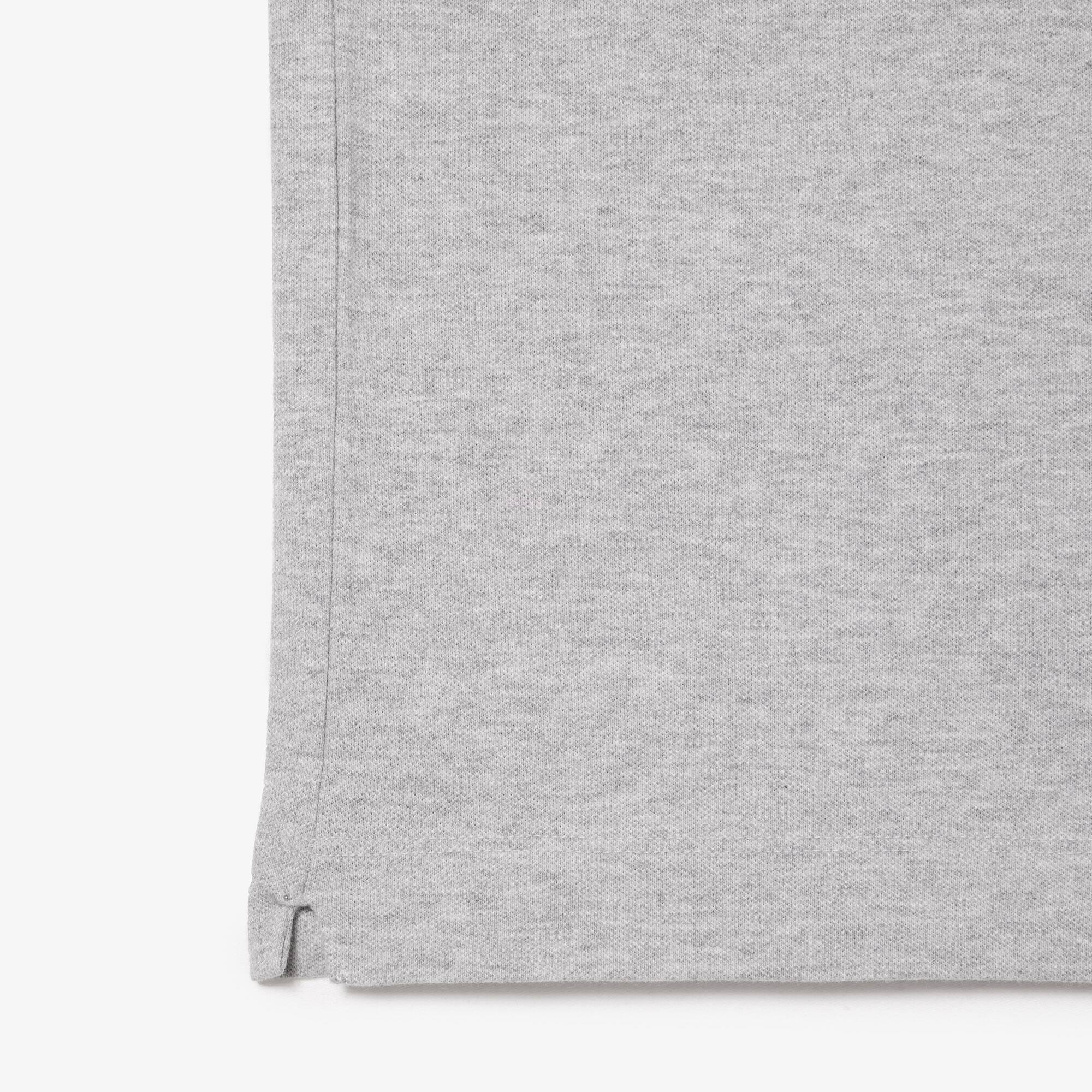 Polo Smart Paris coton stretch manches longues Manches Longues - Gris - Lacoste - Homme