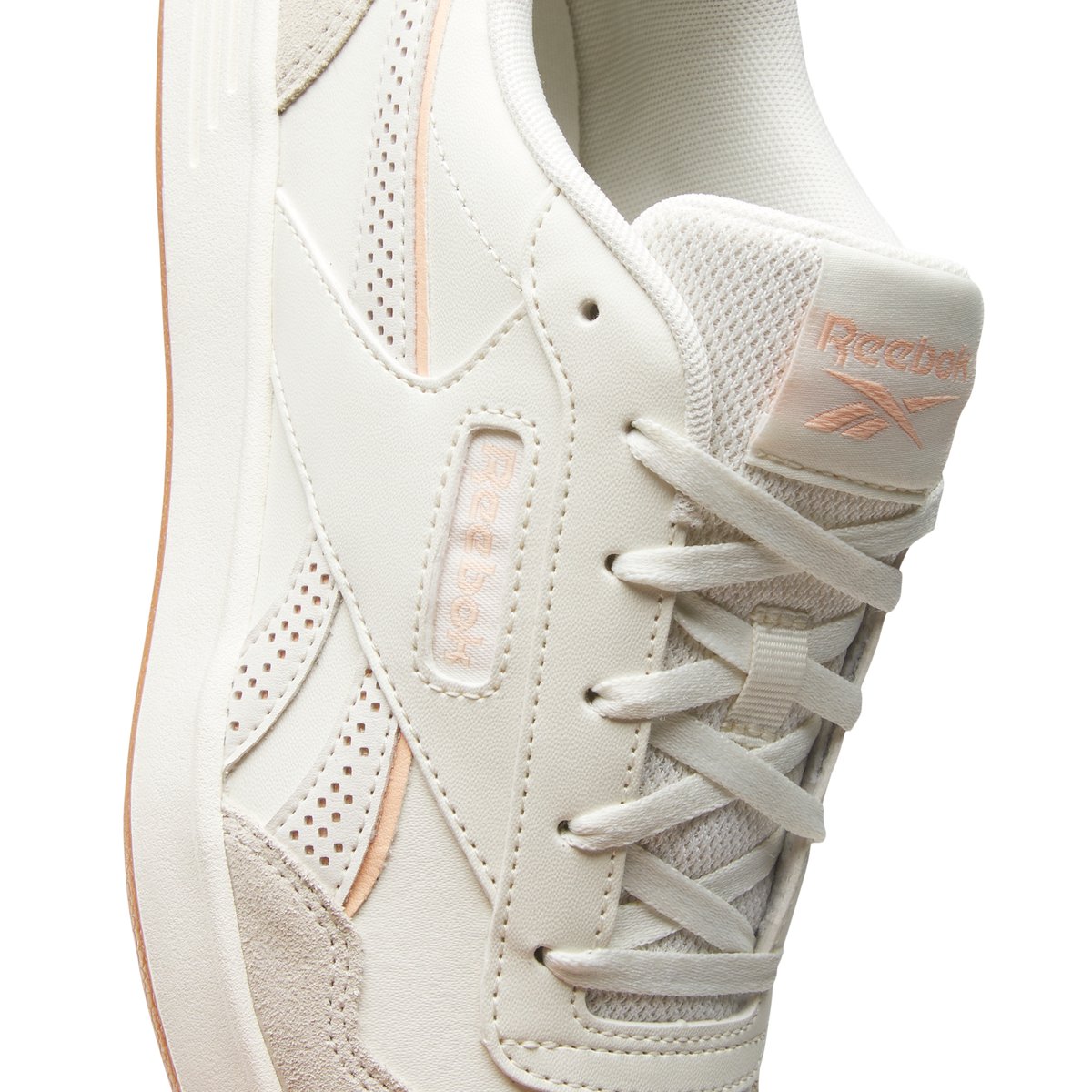 REEBOK-Court_adv-Baskets - Talon plat - Autre Beige