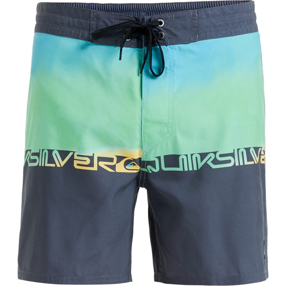 Quiksilver Everyday Half Jam Badeshorts Herren summer green wordblock