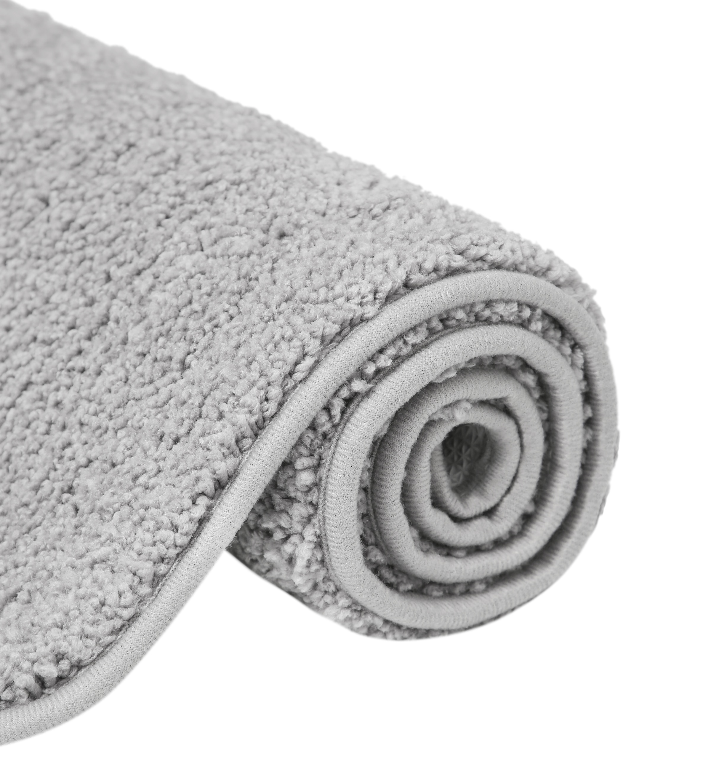 my home Badematte »Regona, Badteppich, Badvorleger, Badezimmer Teppich« Höhe 15 mm rutschhemmend beschichtet fussbodenheizungsgeeignet | schnell trocknend | strapazierfähig Uni Farben, besonders weich, als rechteckig und halbrund erhältlich