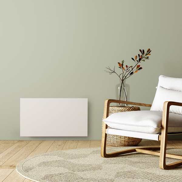 Namron Panelovn ZigBee 1000W matt hvit