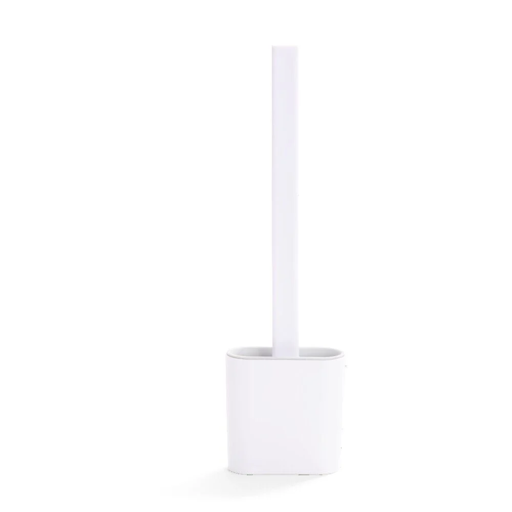Brosse WC en silicone avec support
