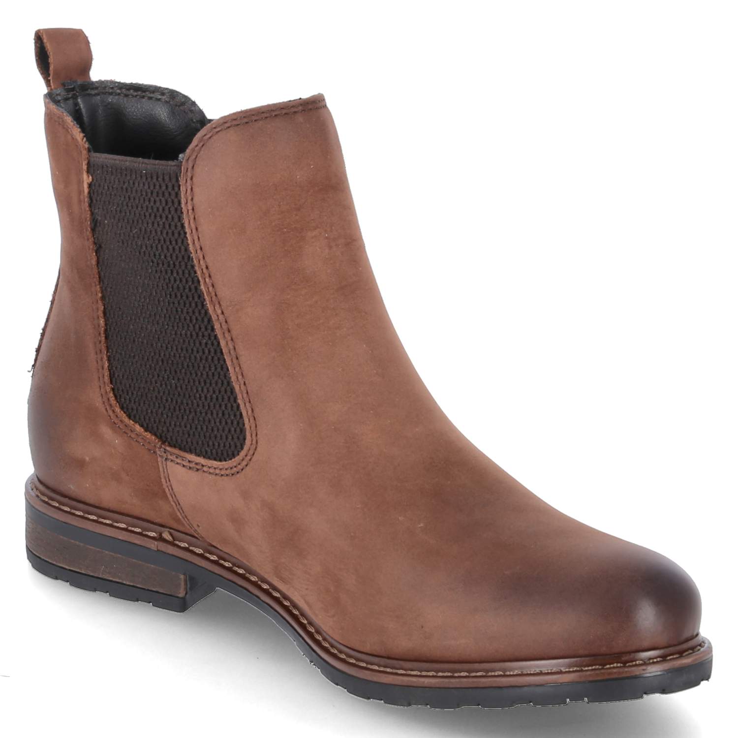 Tamaris Chelsea Boots - chocolate nubuc