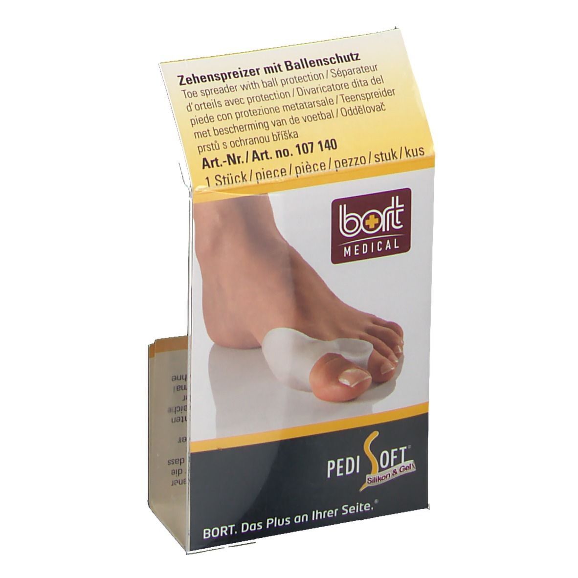 BORT PediSoft® Zehenspreizer mit Ballenschutz