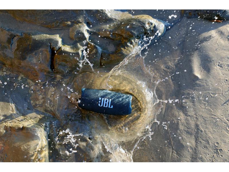 JBL Bluetooth Speaker Charge 5 Blau Tragbarer wasserdichter Lautsprecher mit Powerbank