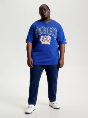 Camiseta Plus College Logo Oversized Fit