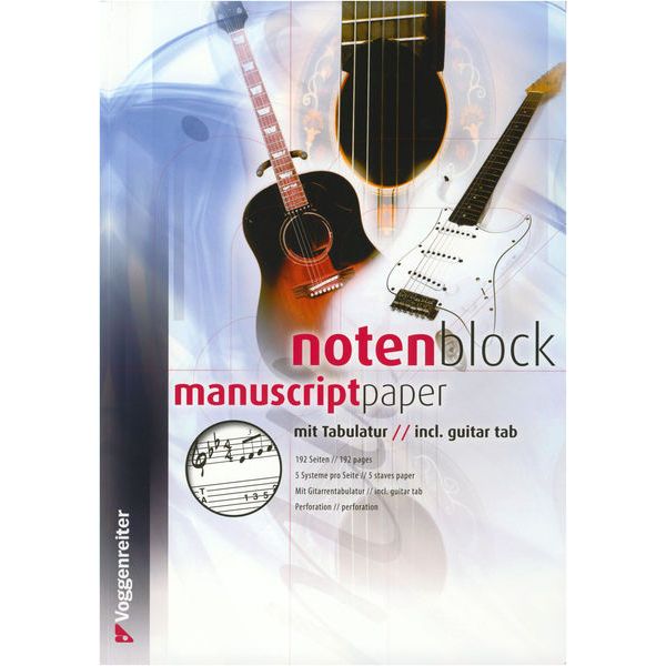 Voggenreiter Note Pad with Tabs