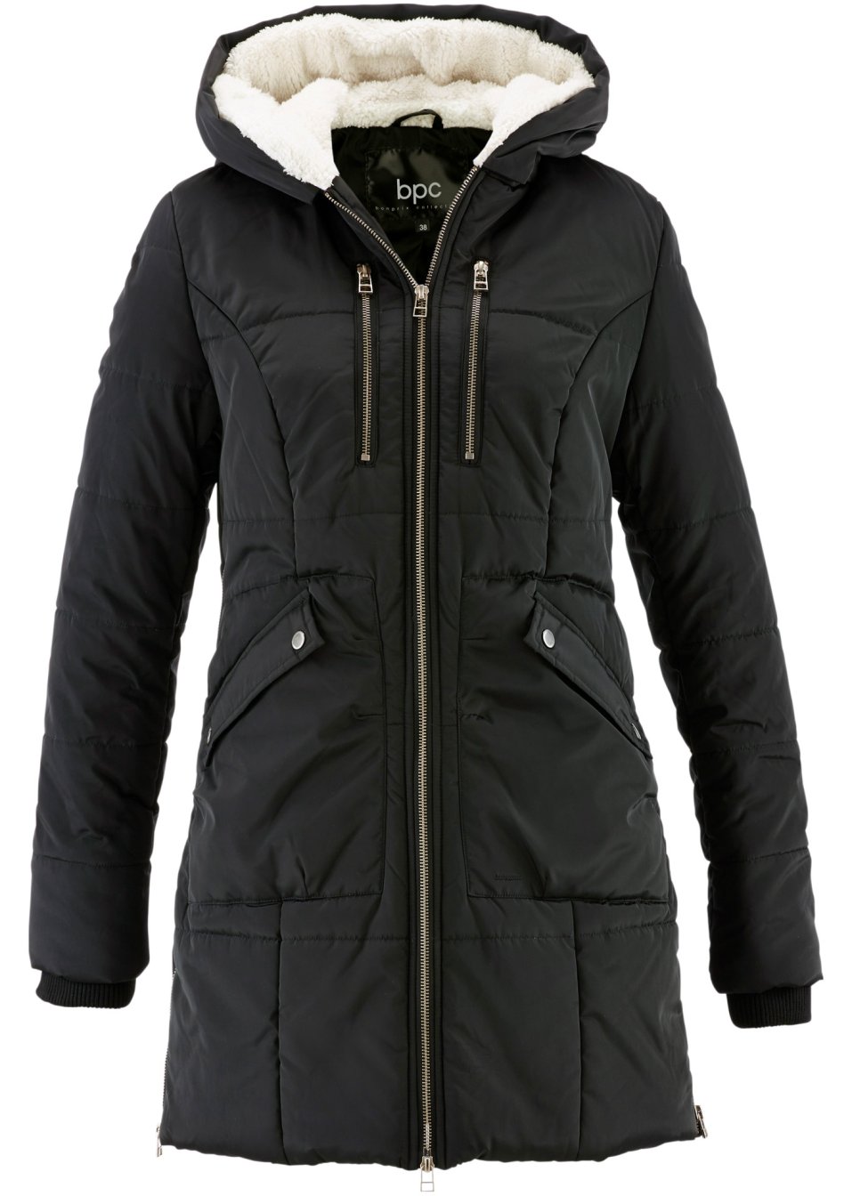 Veste avec capuche doublée