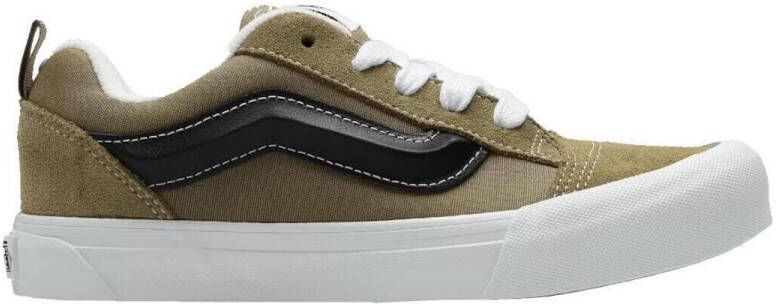 Vans Knu Skool Unisex Schoenen Olijf Maat: 36 Leer Foot Locker