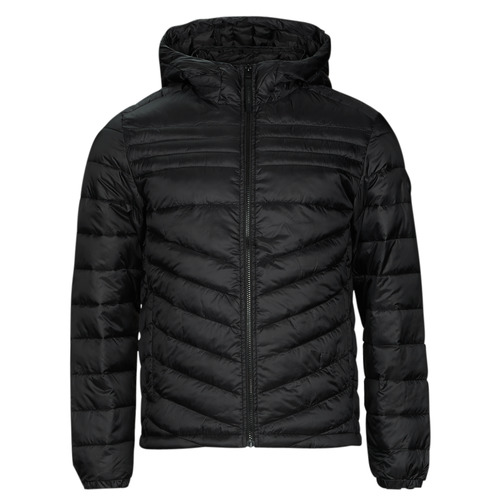 Jack & Jones - JJEHERO PUFFER HOOD - Noir