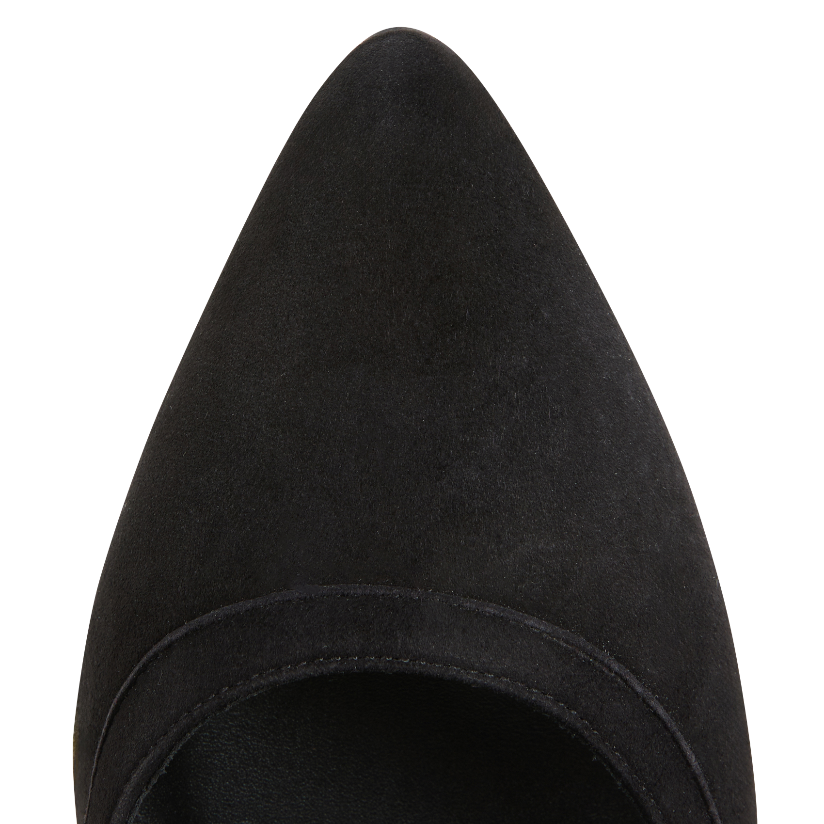 N°117 - Escarpins en cuir velours | Noir