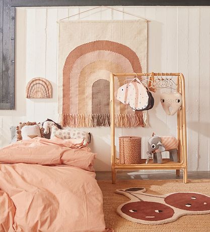 OYOY Teppich - 86x76 cm - Cherry - Muskat