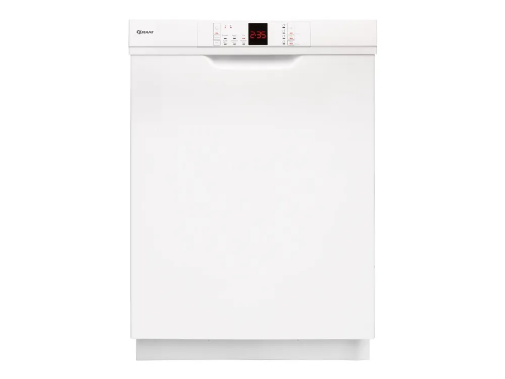 GRAM OM 6210-90 T/1 - Opvaskemaskine - til indbygning - Niche - bredde: 60 cm - dybde: 57 cm - højde: 82 cm - hvid
